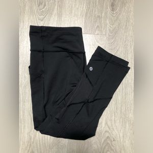Lululemon Black Cropped  Leggings